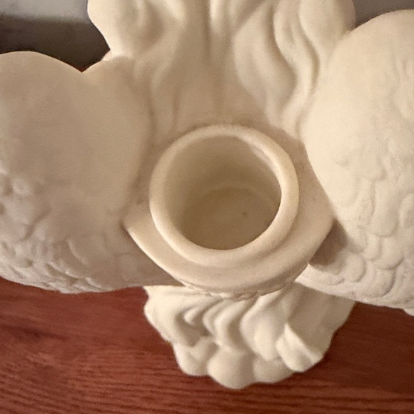 PartyLite bisque porcelain “Angel of Light” candle holder. - Picture 6 of 7